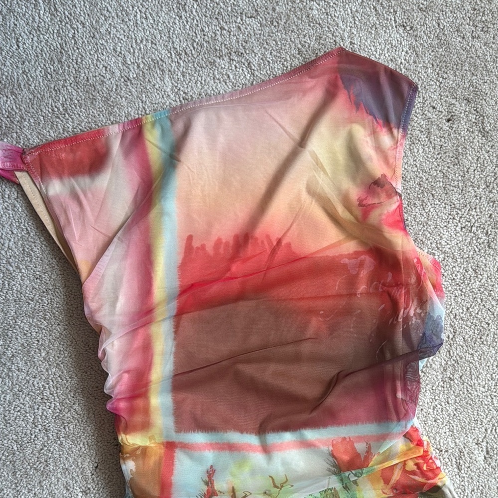 Colorful Floral two-piece set - Picture 6 of 7